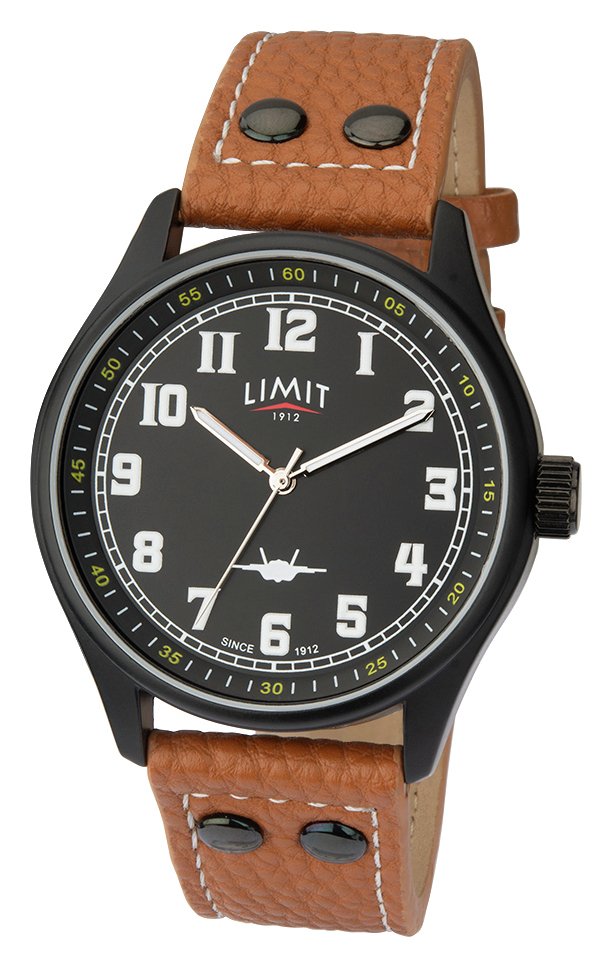 Limit Men's Tan Faux Leather Strap Watch Review