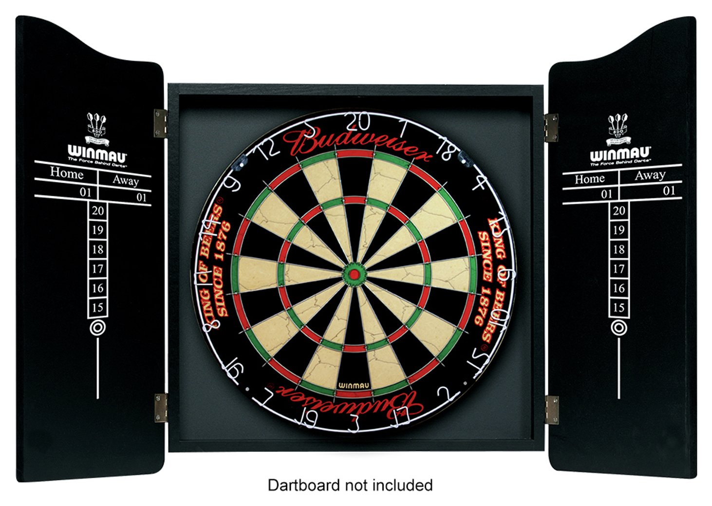 Winmau Budweiser Label Dartboard Cabinet Review