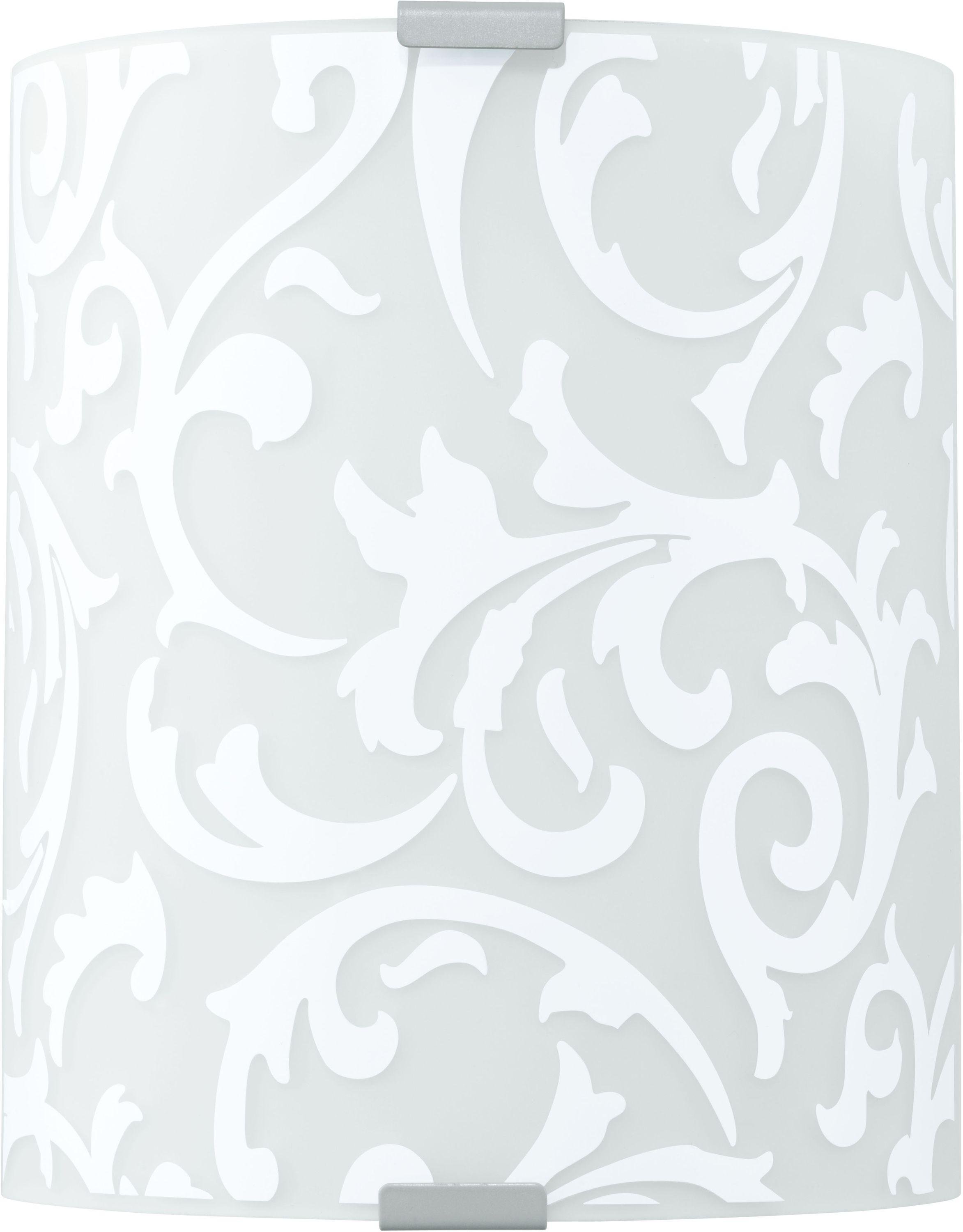 Eglo Grafik Swirl Wall Light - White