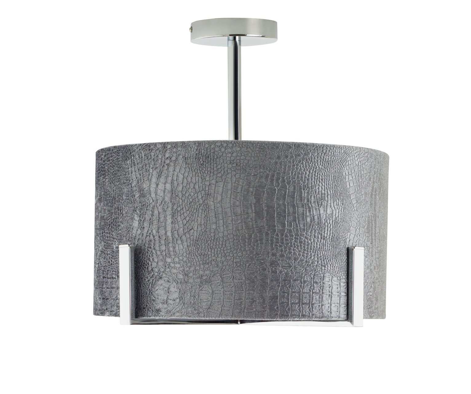 grey ceiling light