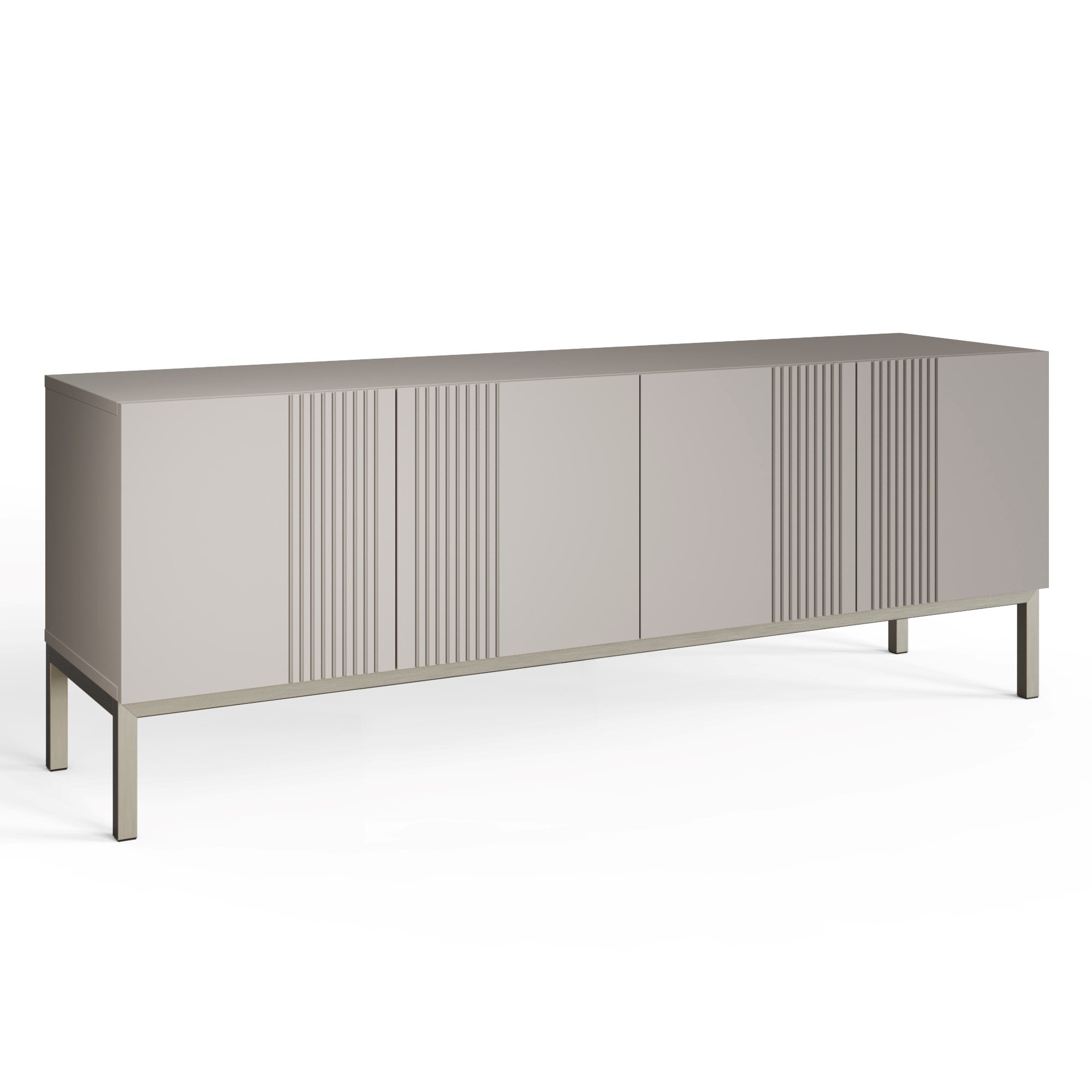 Frank Olsen Iona 4 Door TV Unit - Grey