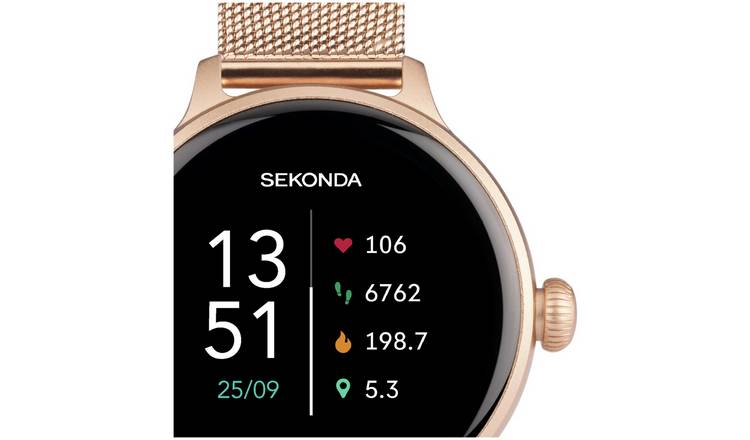 Fit watch rose discount gold