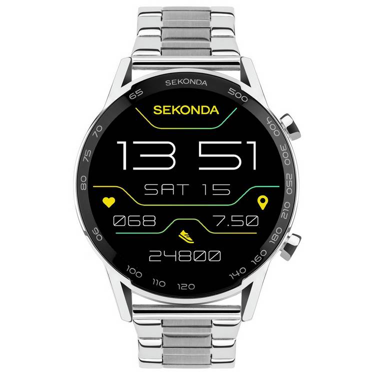 Sekonda Active Plus Stainless Steel Bracelet Smart Watch 0