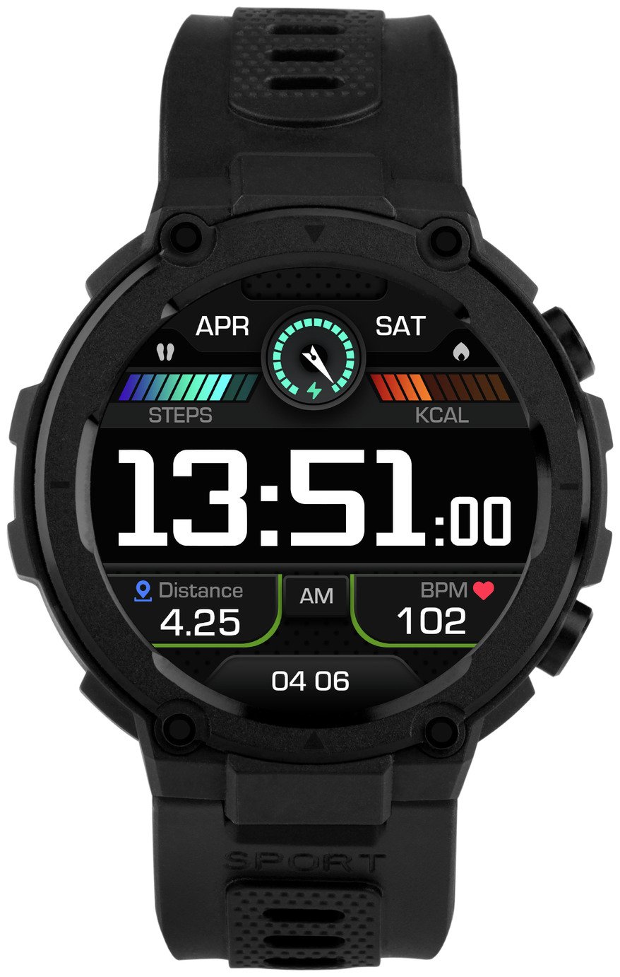 Sekonda Alpine GPS Black Smart Watch