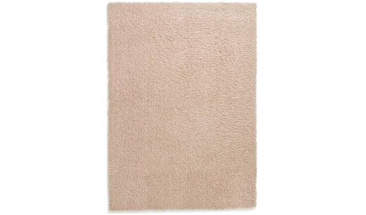 Habitat Cosy Recycled Blush Shaggy Rug - 290x200cm