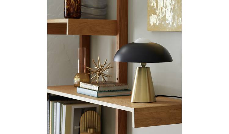 Habitat on sale brass lamp