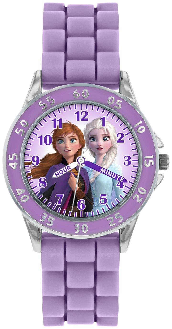 Disney Frozen 2 Purple Silicon Strap Watch