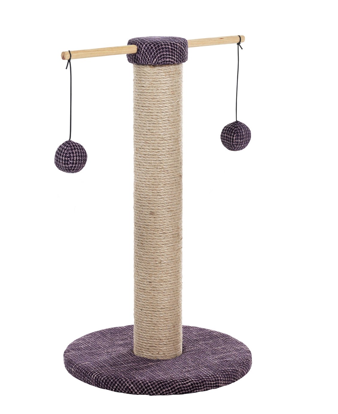 Cat Scratcher with Rotating Toys