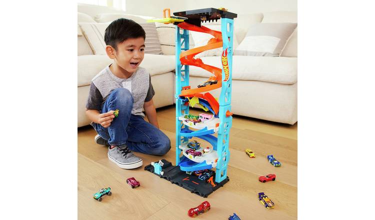 Buy Hot Wheels City Transforming Race Tower Playset | Toy cars and