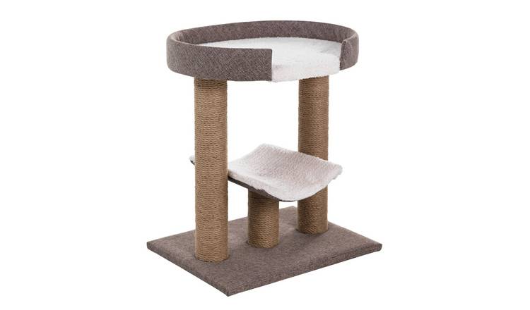 Buy Scratching Post with Bed Cat furniture and scratchers Argos