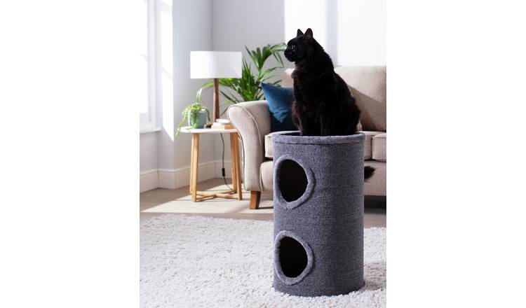 Cat Jumbo Scratcher with Hideouts