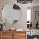 Buy Habitat Frameless Irregular Wall Mirror - 94x109cm, null