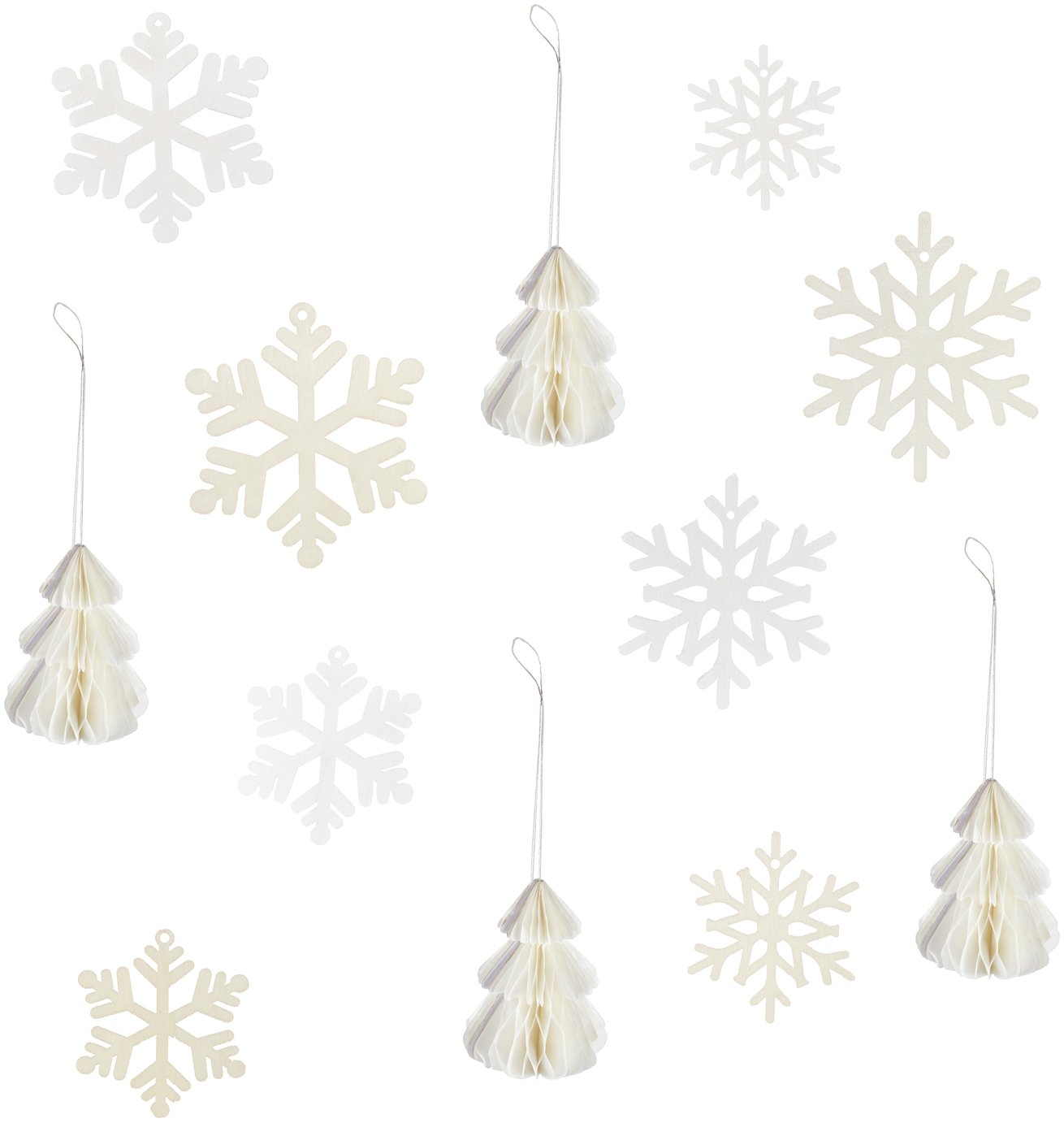 Ginger Ray Snowflakes Table Clamp