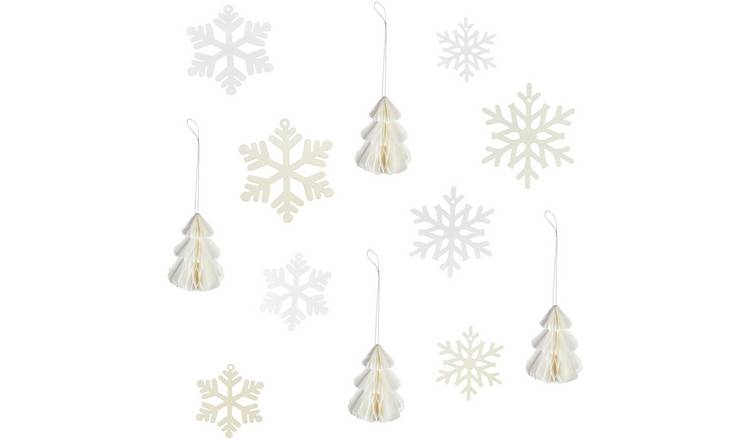 Buy Ginger Ray Snowflakes Table Clamp | Party decorations and supplies ...