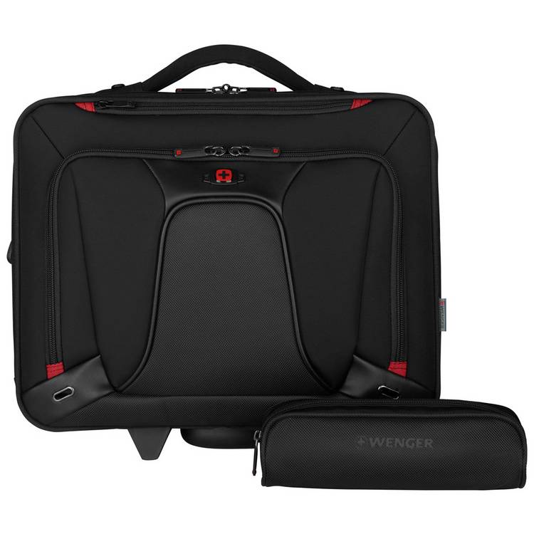 Wenger Transfer 16 Inch Rolling Laptop Bag - Black 0