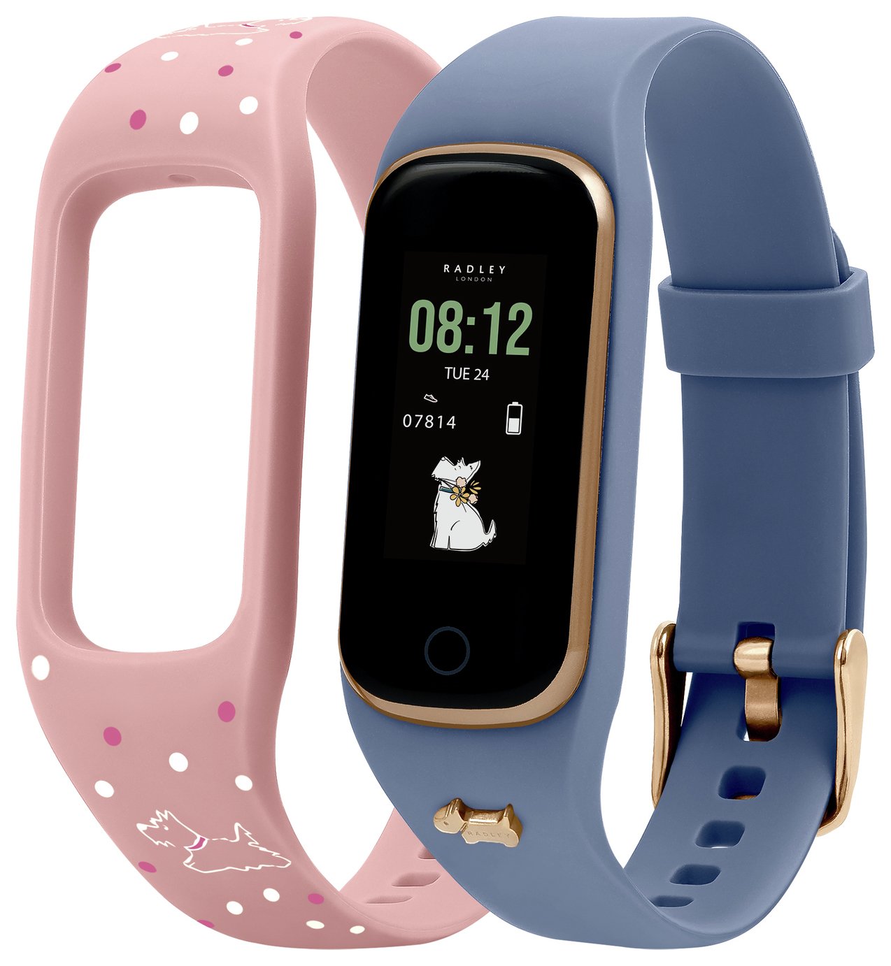 Radley Series 8 Printed Silicone Strap Smart Watch Set