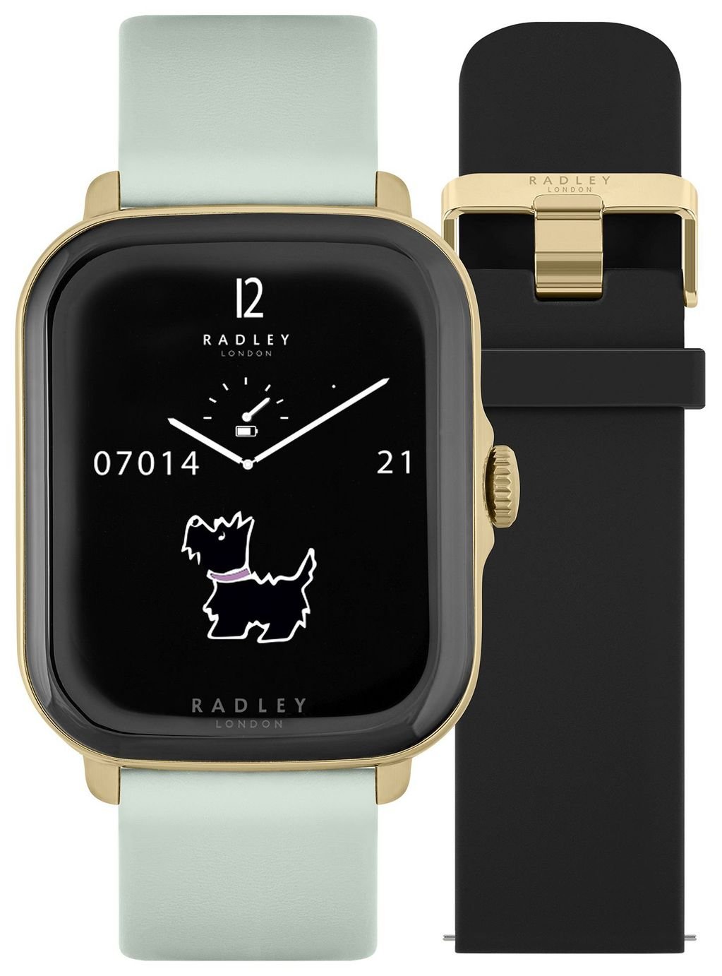 Radley Series 20 Green and Black Strap Smart Watch Set