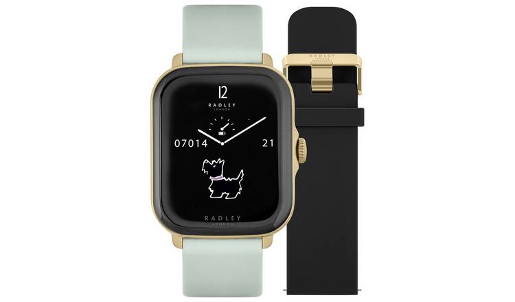 Radley Series 20 Green and Black Strap Smart Watch Set