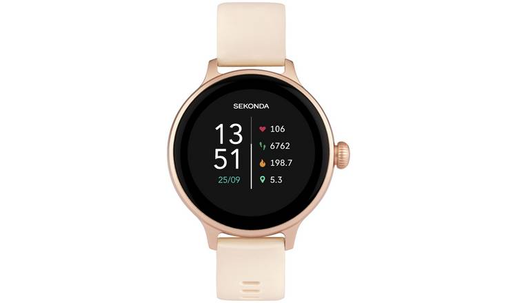 Sekonda Connect Pink Strap Calling Smart  Watch