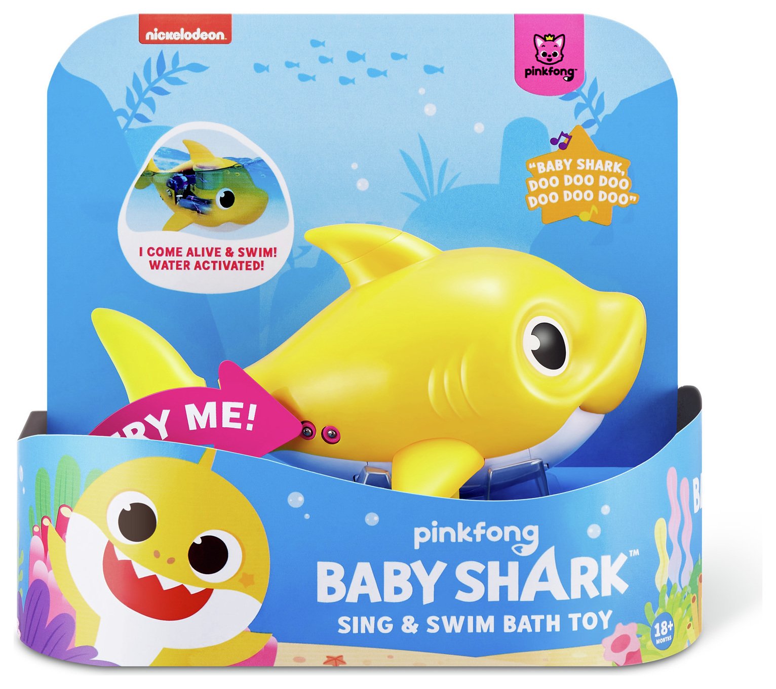 Zuru Alive Robotic Baby Shark-Yellow