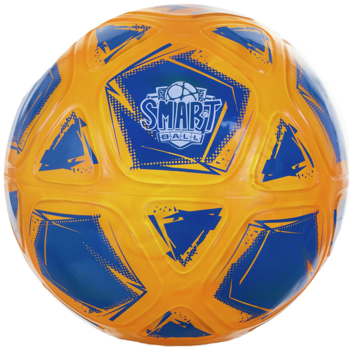 Smart Ball Skills Training Size 5 Football -Blue and Orange