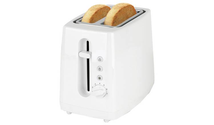 Buy Cookworks New Basic 2 Slice Toaster White Toasters Argos