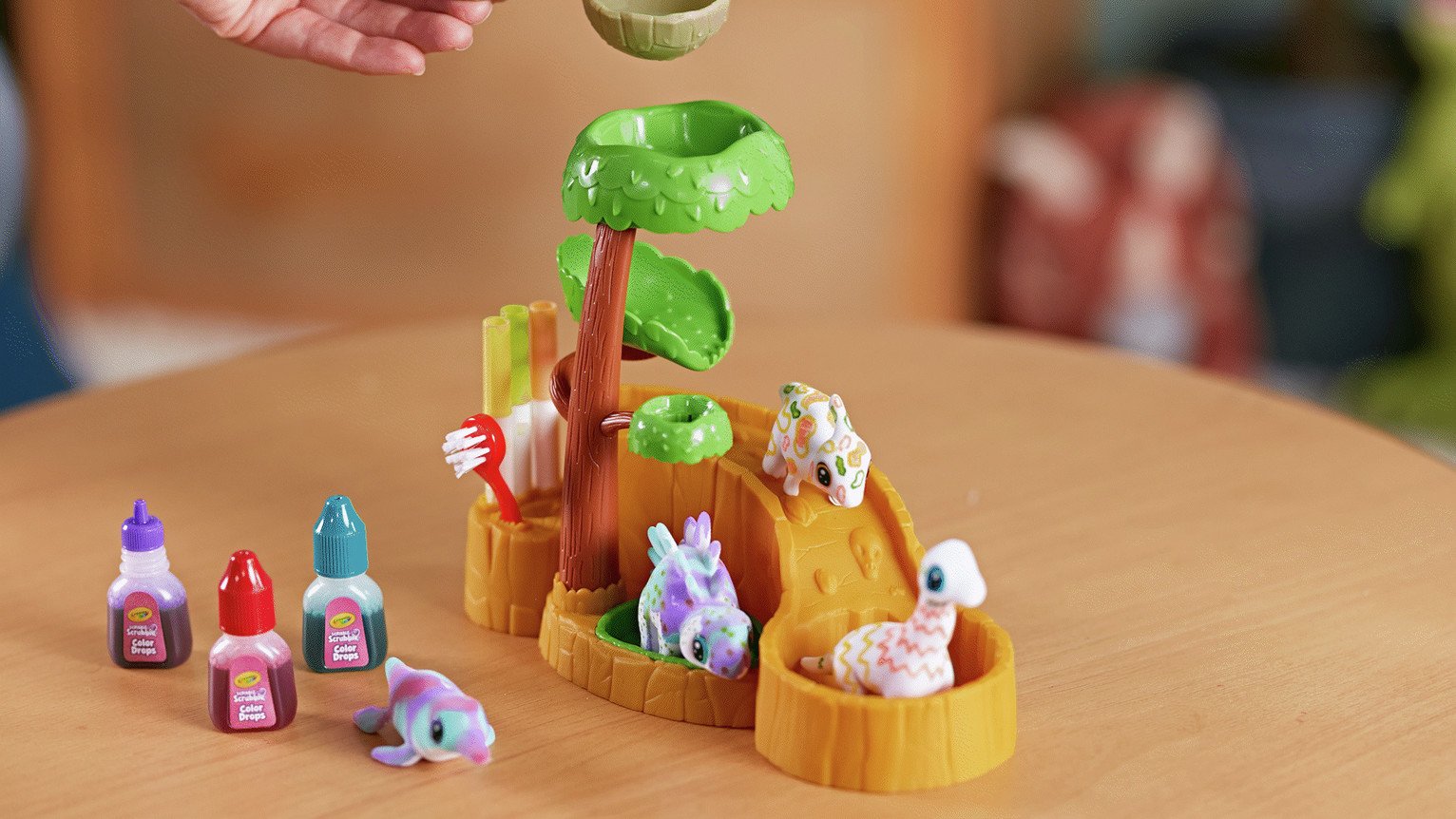 Crayola Washimals Dino Waterfall Playset review