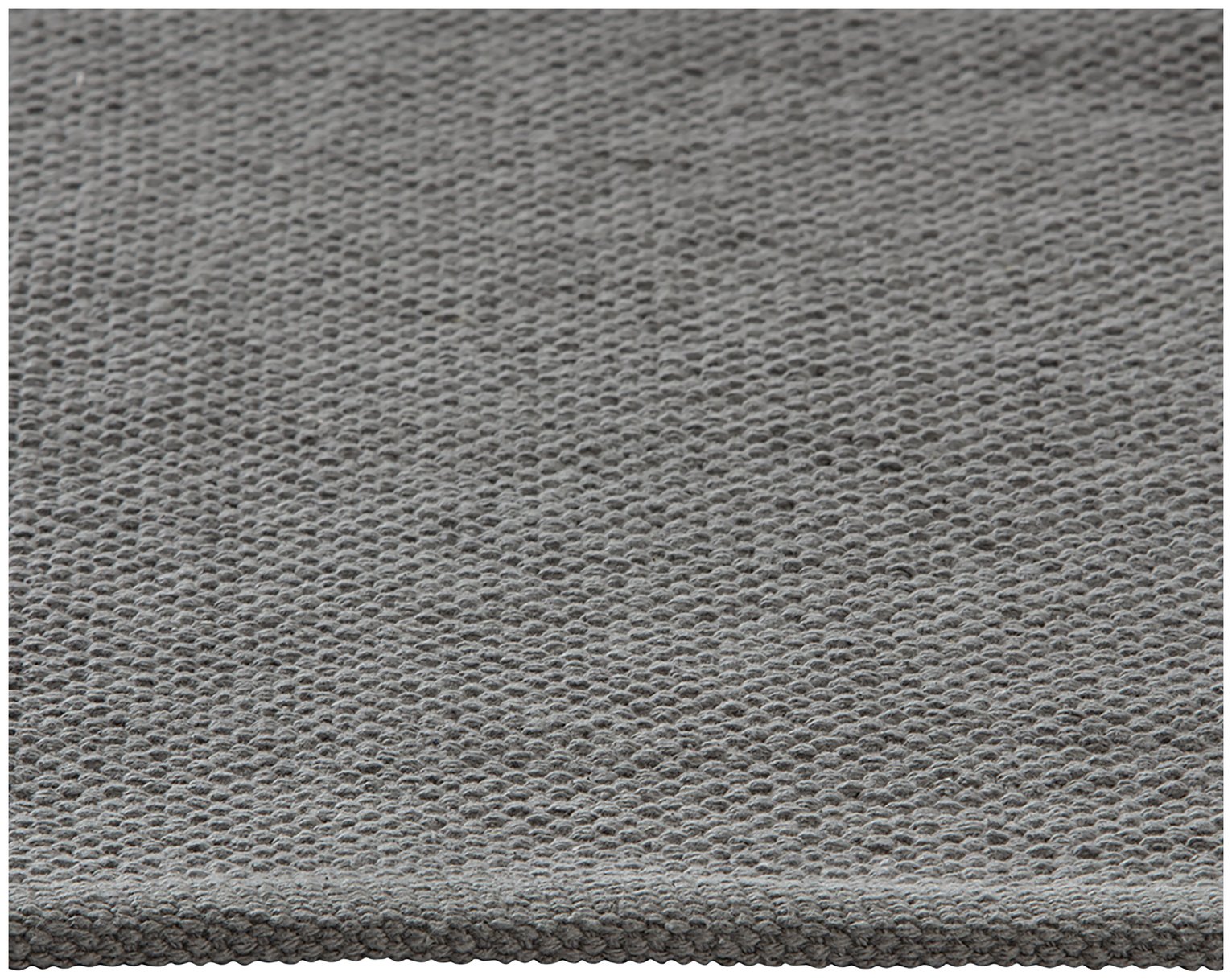 Buy Argos Home Plain Grey Cotton Flatweave Rug - 60x90cm | Rugs | Argos