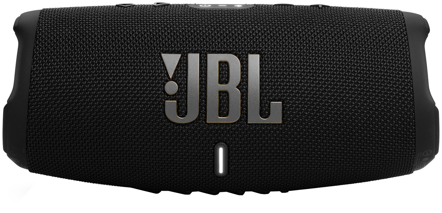 JBL Charge 5 Bluetooth & Wi-Fi Portable Speaker - Black