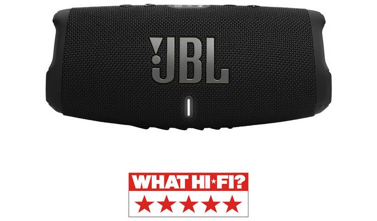 Buy JBL Charge 5 Bluetooth & Wi-Fi Portable Speaker - Black, Portable  speakers