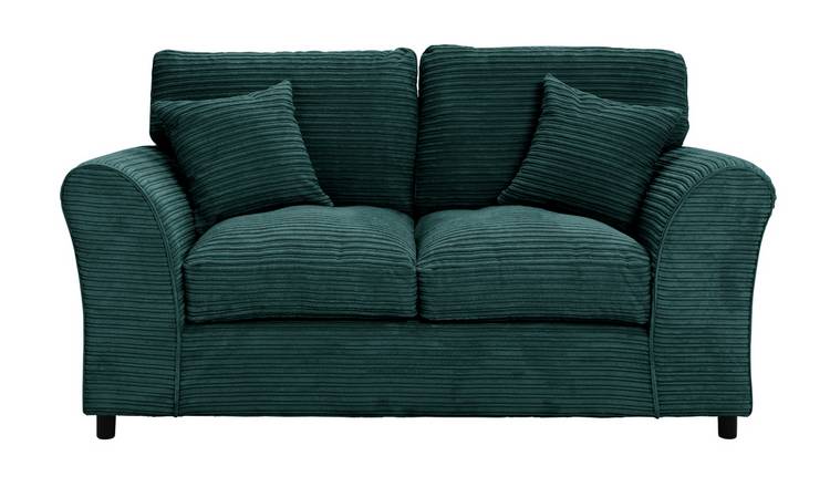 Argos Home Harry Fabric 2 Seater Sofa - Teal