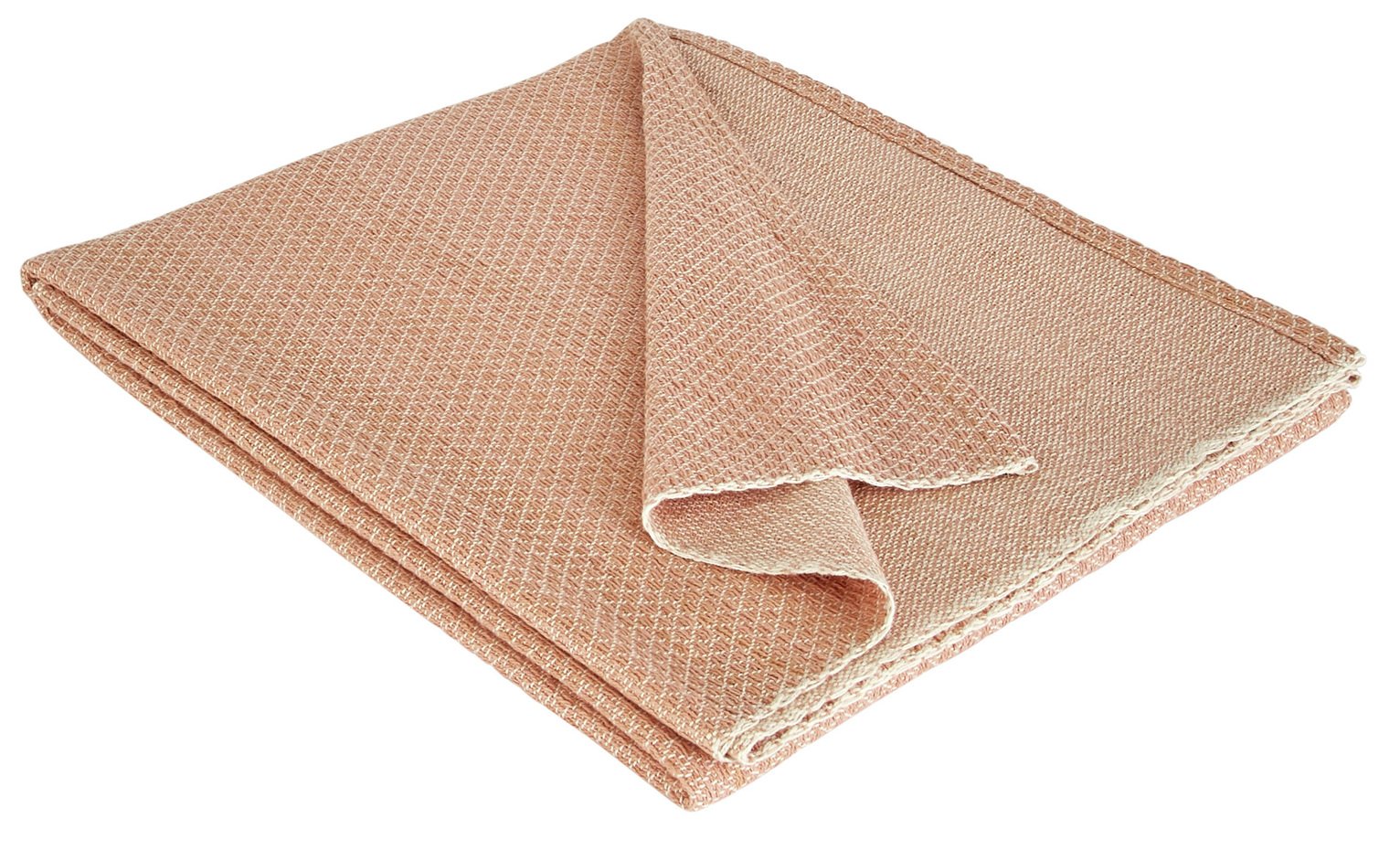 Habitat Eli Diamond Throw - Pink