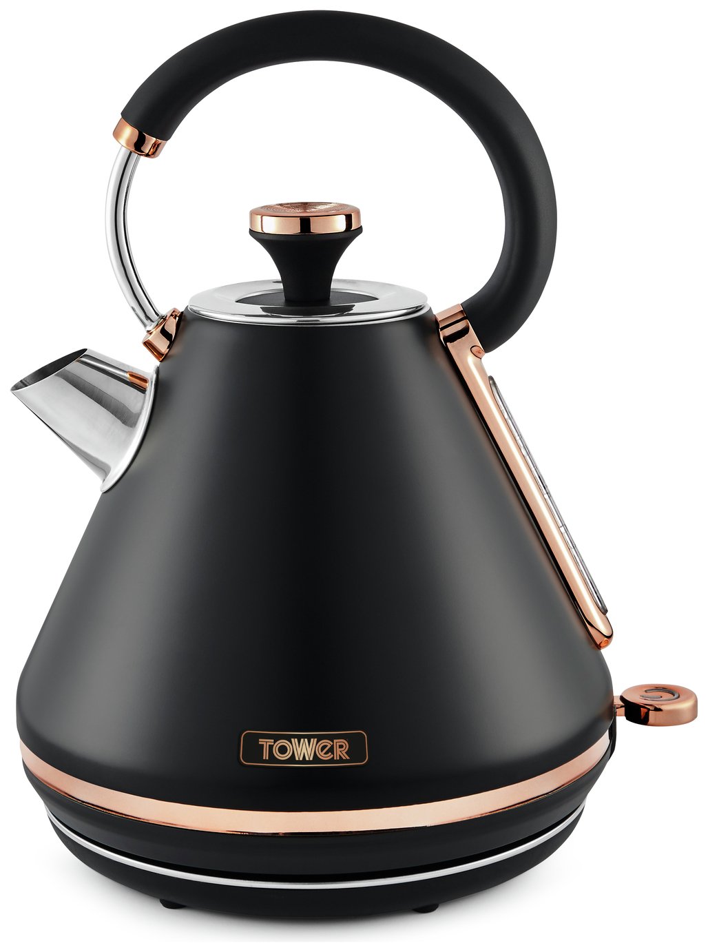 Tower T10044RG Cavaletto Kettle - Black