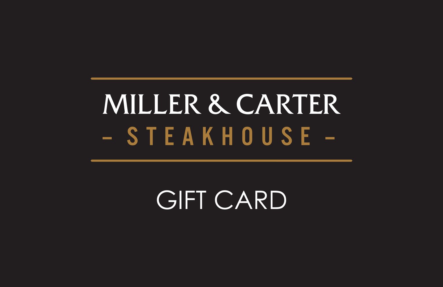 Miller & Carter 50 GBP Gift Card