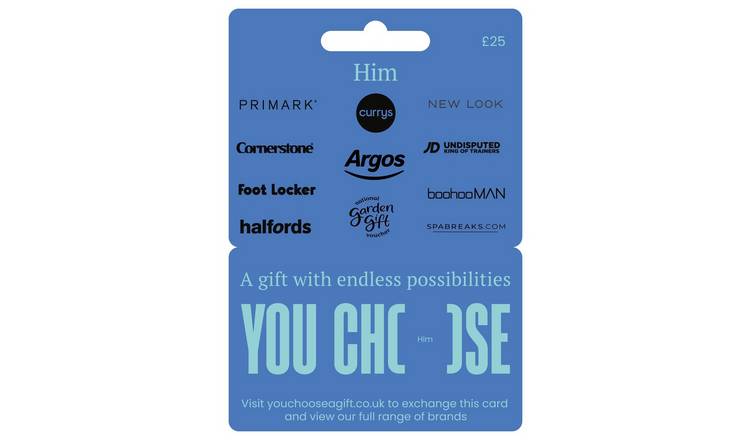 Argos gifts deals for him