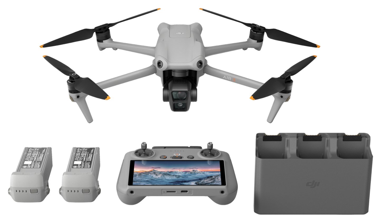 DJI Air 3 Fly More Combo with RC 2 Controller