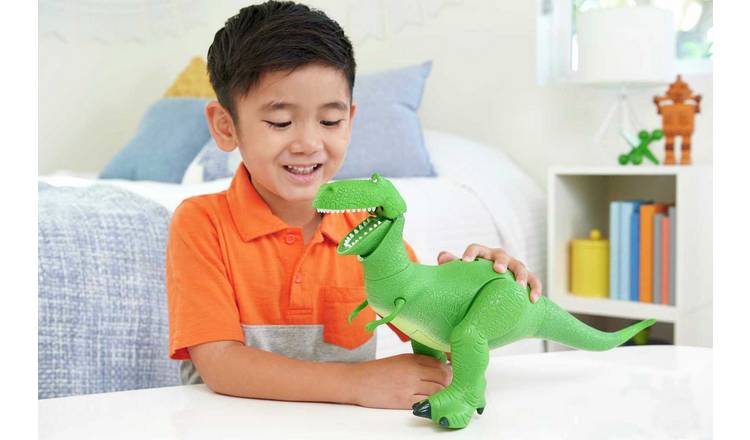 Talking dinosaur shop toy