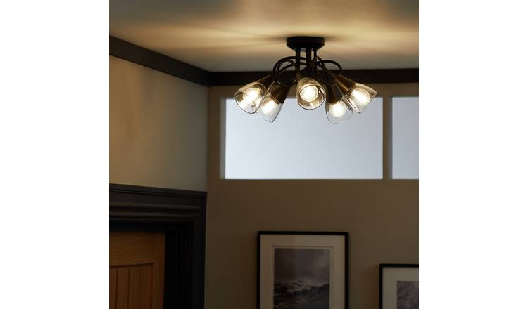 Argos black deals ceiling lights