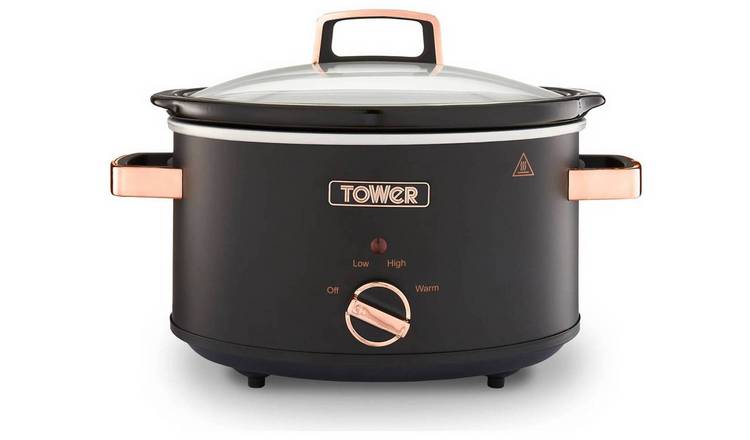 Buy Cookworks 1.5L Compact Slow Cooker - Black, Slow cookers