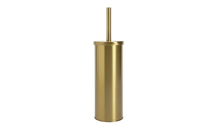 Golden on sale toilet brush