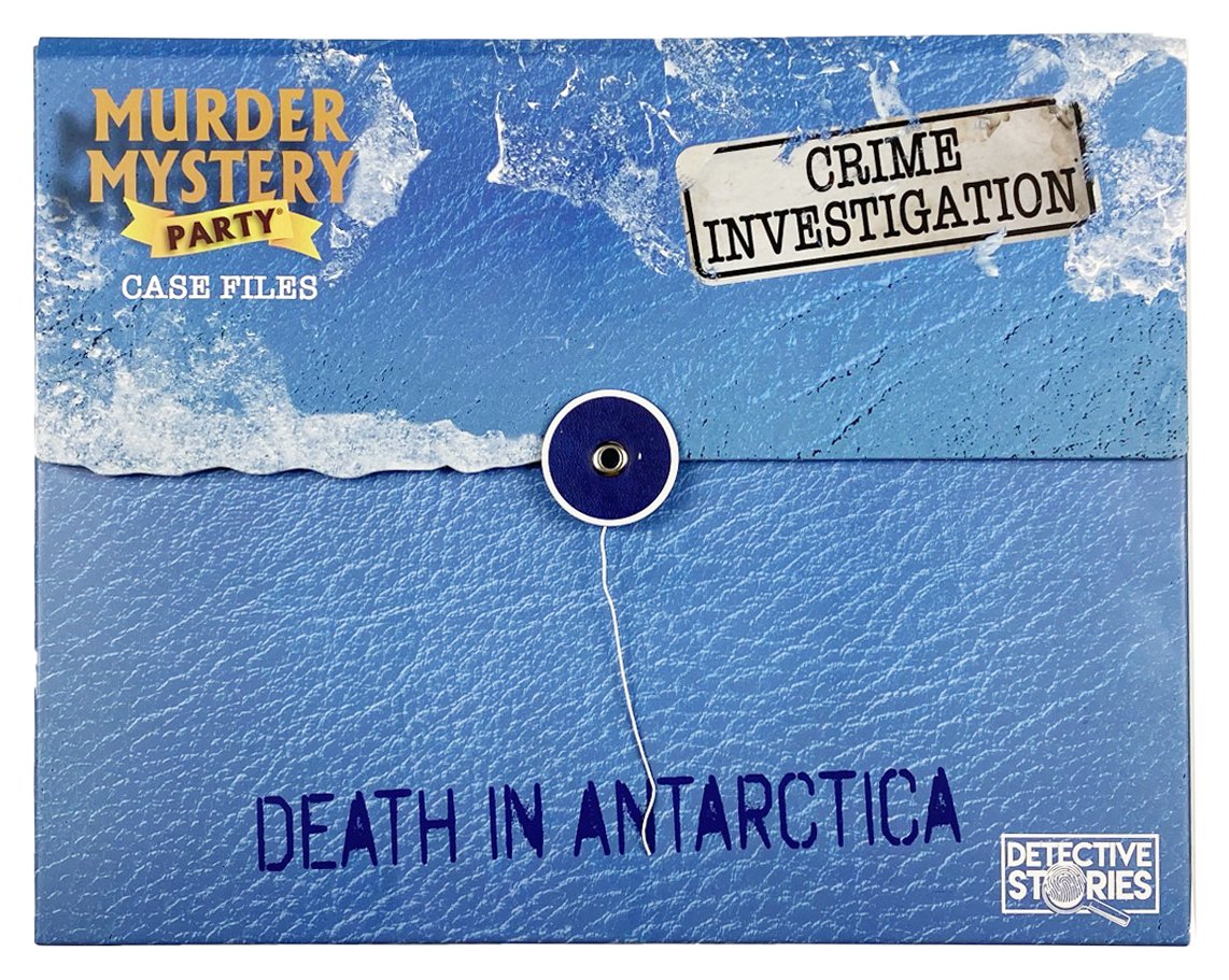 Murder Mystery Party Cold Case File: Death in Antarctica