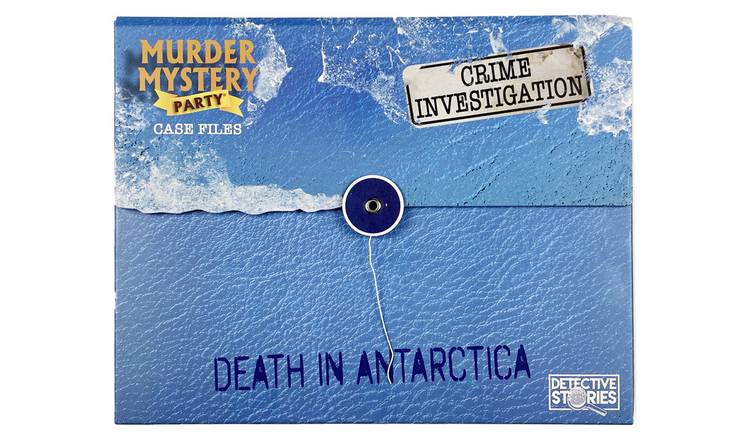 Murder Mystery Party Cold Case File: Death in Antarctica