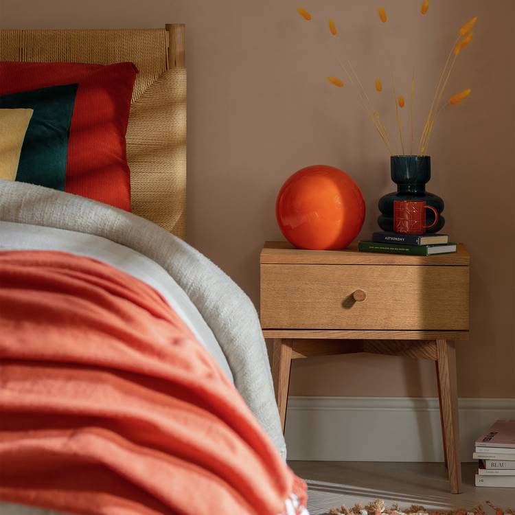 Habitat Kirk 1 Drawer Set of 2 Bedside Table 0