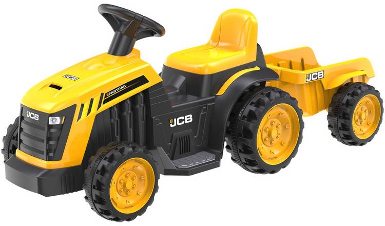 EVO JCB Tractor With Trailer 6V Powered Vehicle 