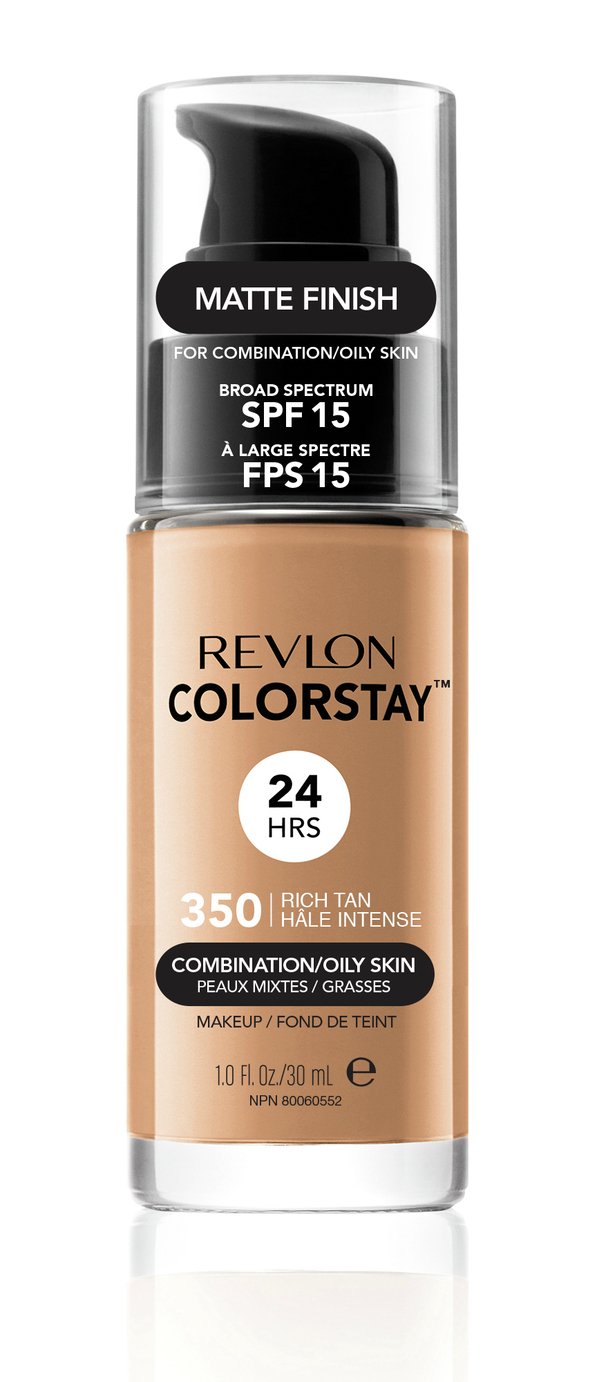 Revlon ColorStay Foundation 30ml - Rich Tan 350
