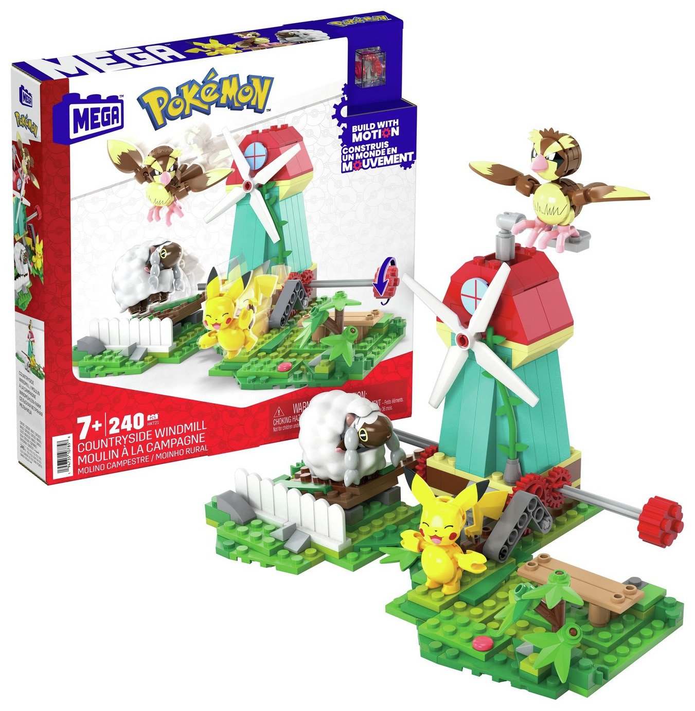 Mega Pokémon Countryside Windmill Building Set