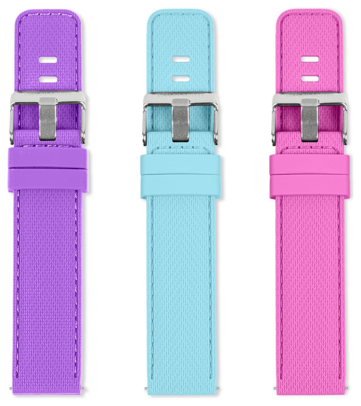 Reflex Active Interchangeable Smart Watch Strap Set of 3