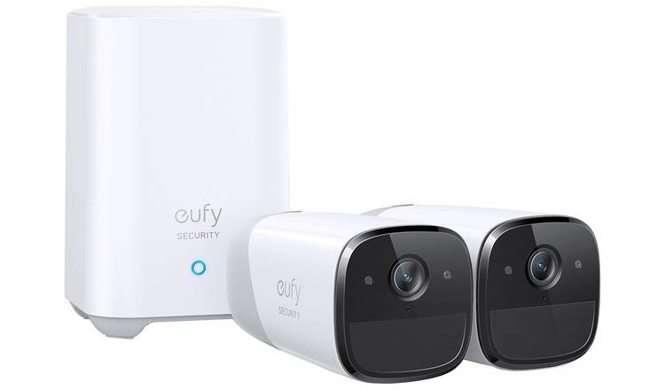 eufy eufyCam 2 Pro 2K - 2 Cam Kit CCTV Security Camera