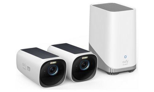 eufyCam 3 4K Security Camera (2-Pack) and HomeBase 3