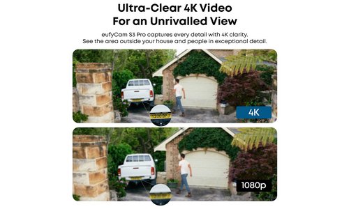 eufyCam 3 4K Security Camera (2-Pack) and HomeBase 3